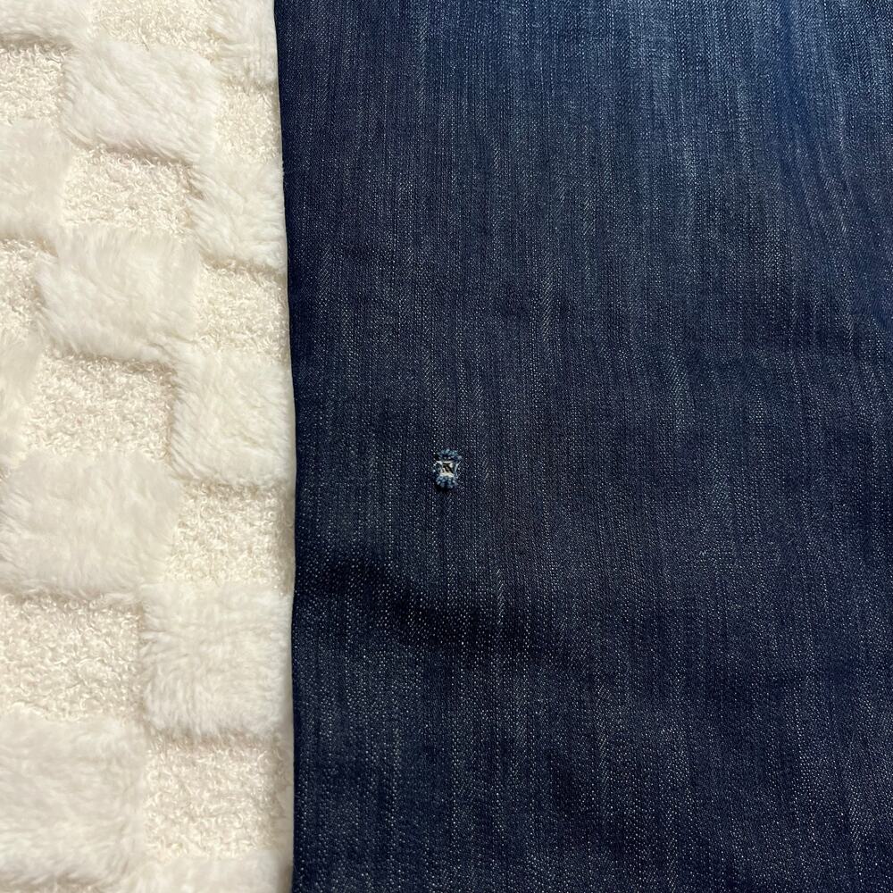 Big Star Union Straight Leg Jeans Mens 38x32 Dark Wash Contrast Stitch Denim - Picture 13 of 13
